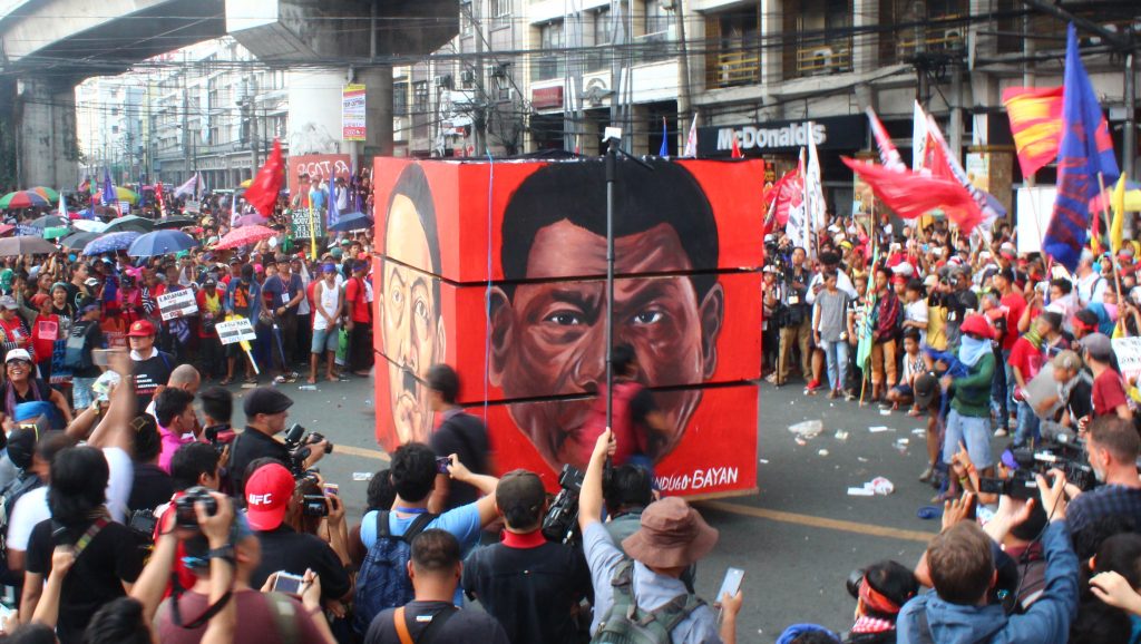 National Day of Protest against Martial Law and Killings under Duterte regime